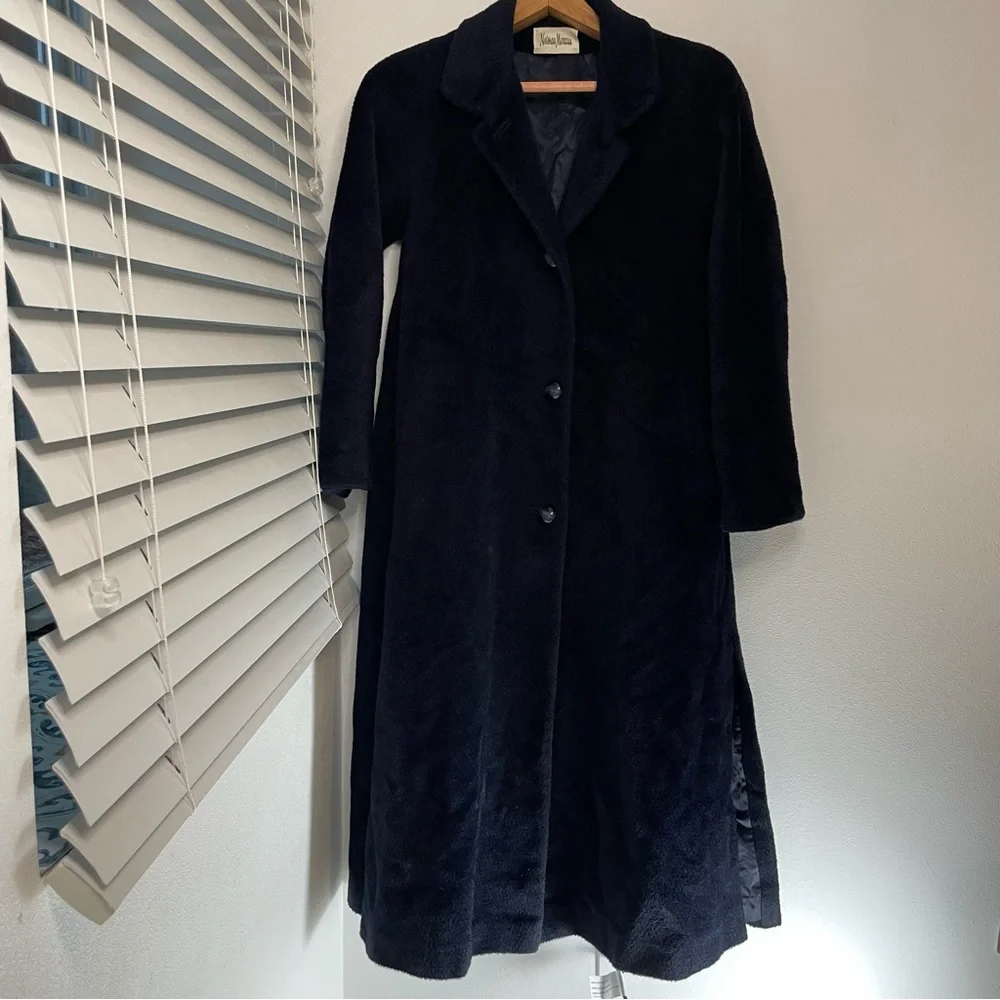 Fleurette Neiman Marcus Coat Union Made in USA sz 6 Vintage Timeless Luxury